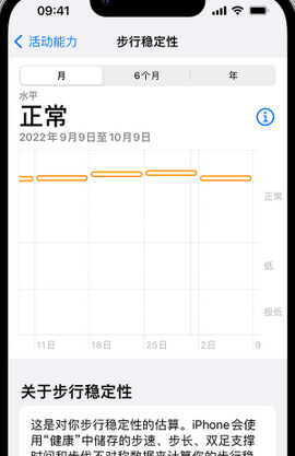 天柱iPhone手机维修如何在iPhone开启'步行稳定性通知'