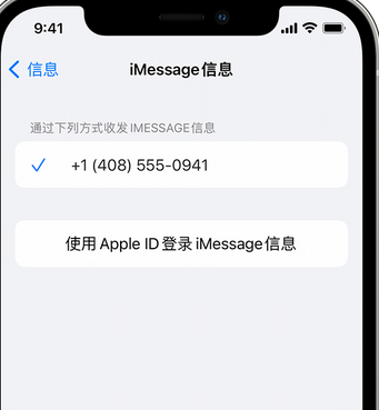 天柱apple维修iPhone上无法正常发送iMessage信息 